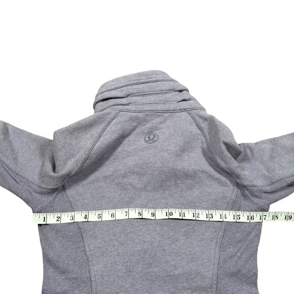 Lululemon Radiant Jacket II Women's 4 Purple Full Zip Cotton Fleece - Picture 7 of 10